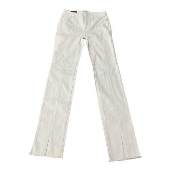 ECRU The Robertson Split Front Jean White size 25 - Picture 1 of 10